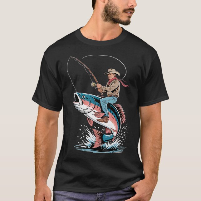 Weiter werfen, weiter hoffen. Angeldesign T-Shirt (Vorderseite)