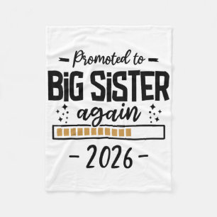 Weiterbefördert zu Big Sister 2026 - 3. Baby Annou Fleecedecke
