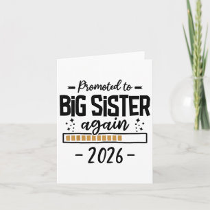 Weiterbefördert zu Big Sister 2026 - 3. Baby Annou Karte
