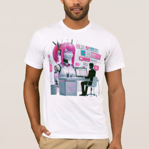 Weitere 萌 え I Liebe Chatbots Ai Robots Futuristic  T-Shirt