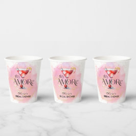 Weitere | Brautparty Aquarell Pappbecher