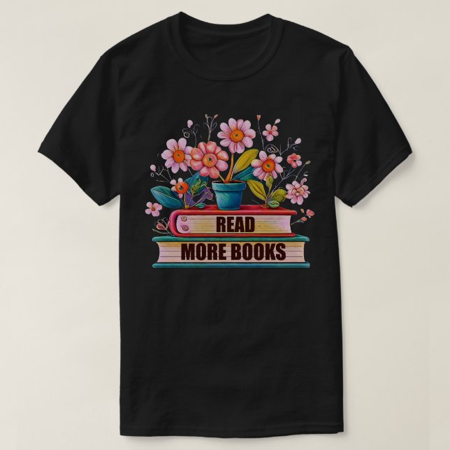 Weitere Bücher lesen T-Shirt (Design vorne)