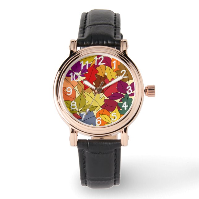 Weitere Herbstverläufe Armbanduhr (Vorderseite)