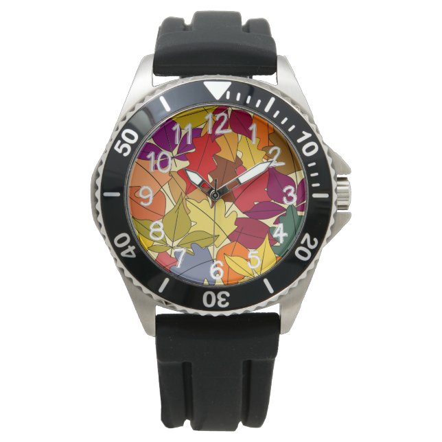 Weitere Herbstverläufe Armbanduhr (Vorderseite)