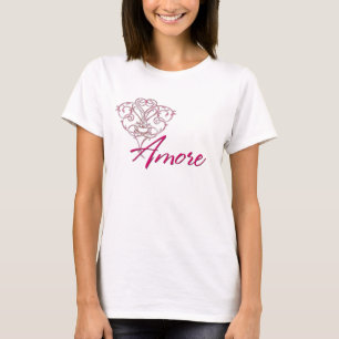 Weitere Informationen zum Design eines gescrollten T-Shirt