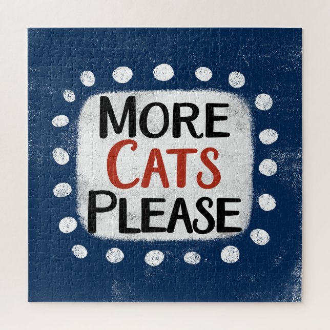 Weitere Katzen Bitte Jigsaw Puzzle (Vertikal)