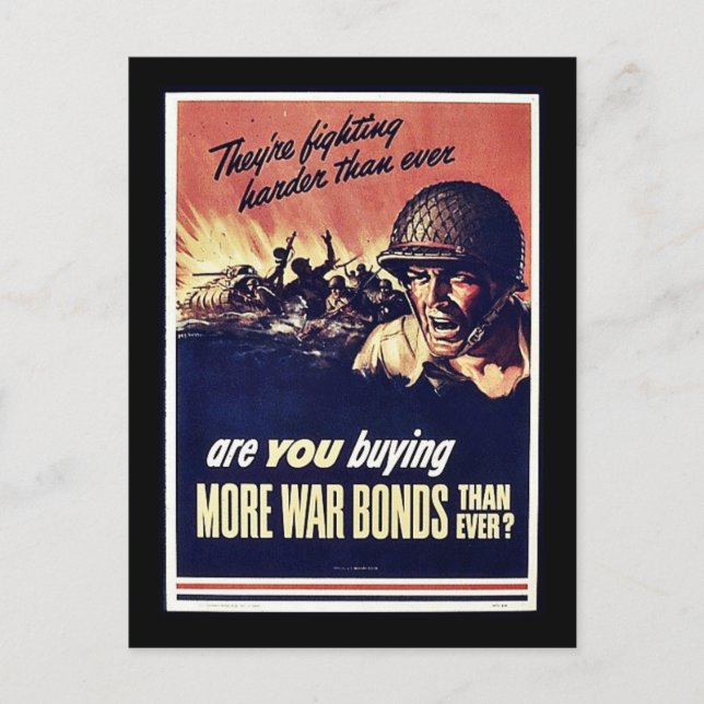 Weitere Kriegsanleihen Postkarte (Vorderseite)
