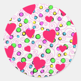 Weitere Runder Aufkleber