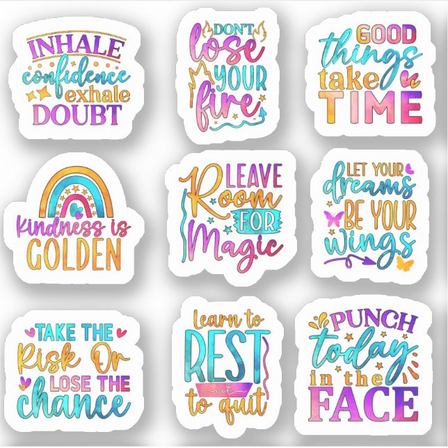 Weitere sanfte Erinnerungen Aufkleber (Vorderseite)