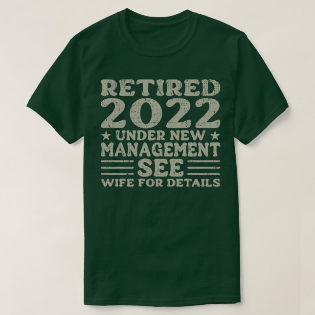 Weiterleitung 2022 unter "Neues Management" Siehe  T-Shirt (Design vorne)
