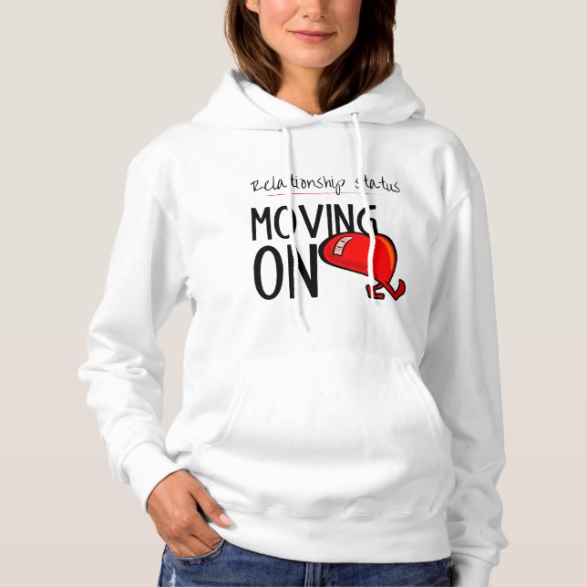 Weitermachen Hoodie (Vorderseite)