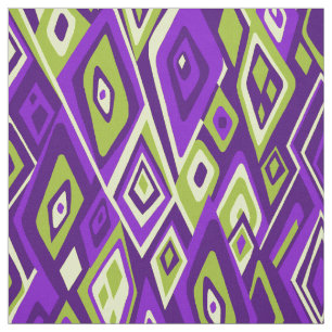 Weites heraus Retro psychedelisches abstraktes Stoff