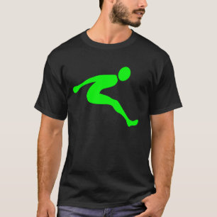 Weitsprung - Grün T-Shirt