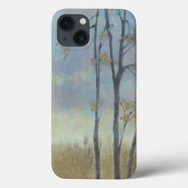Weizen-Gras von Bäumen gesäumt I Case-Mate iPhone Hülle (Rückseite)