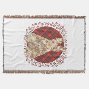 Weizen Scottie Tartan Decke
