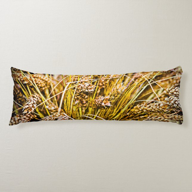 Weizenblatt - Danke Seitenschläferkissen (Vorderseite)