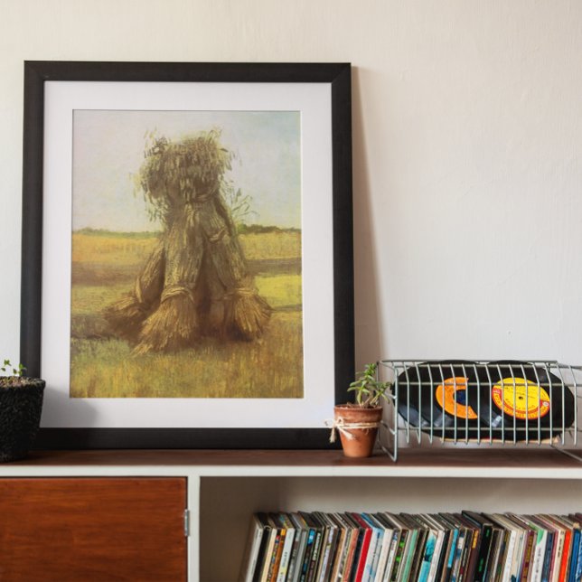 Weizenblätter von Vincent van Gogh Poster (Von Creator hochgeladen)