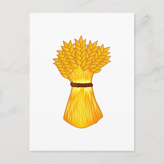 Weizenbündel Postkarte (Vorderseite)