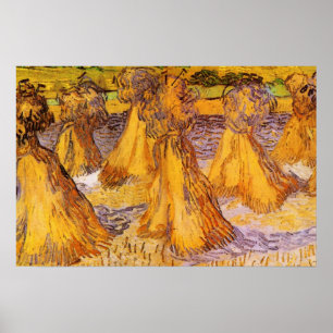 Weizenbündel von Vincent van Gogh Poster