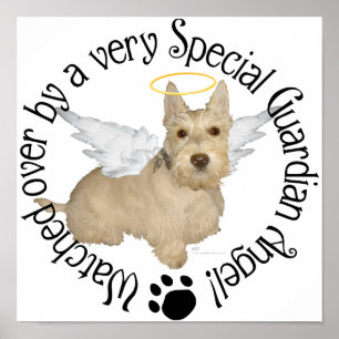 Weizenfarbene Scottish-Terrier-Engel Poster