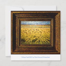 Weizenfeld 2005 Acrylmalerei Calming