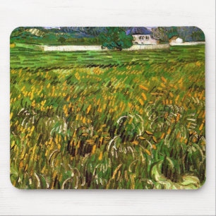 Weizenfeld in Auvers von Vincent van Gogh Mousepad
