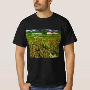 Weizenfeld in Auvers von Vincent van Gogh T-Shirt