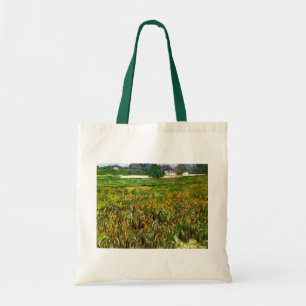 Weizenfeld in Auvers von Vincent van Gogh Tragetasche