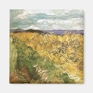 Weizenfeld mit Cornflowers Van Gogh Fine Art Magnet