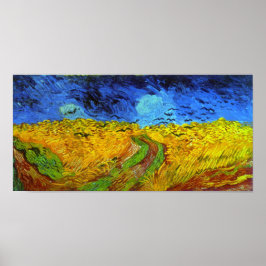Weizenfeld mit Crows Van Gogh Fine Art Poster