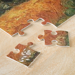 Weizenfeld mit Cypress von Van Gogh. Puzzle