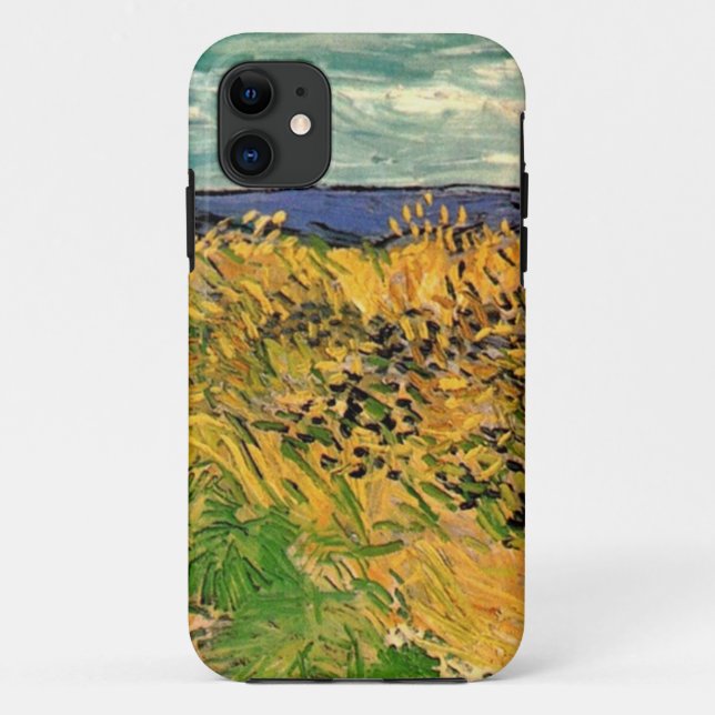 Weizenfeld mit Kornblumen von Van Gogh. Case-Mate iPhone Hülle (Rückseite)