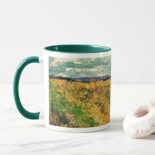 Weizenfeld mit Kornblumen von Vincent van Gogh Tasse