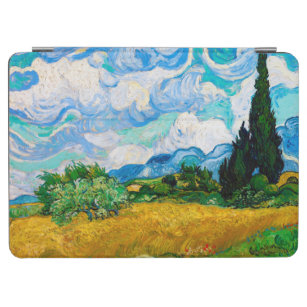Weizenfeld mit Zypressen, Van Gogh iPad Air Hülle