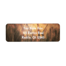 Weizenfeld Rustikales Land Einladung zur Hochzeit