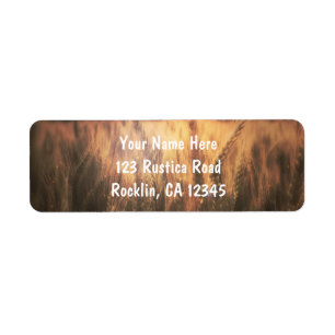 Weizenfeld Rustikales Land Einladung zur Hochzeit