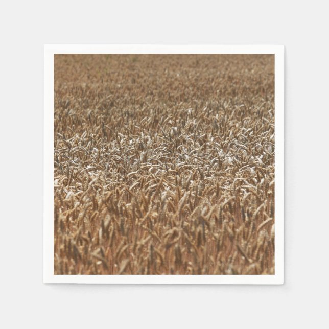 Weizenfeld Serviette (Vorderseite)