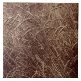 Weizenfeld (von Eugène Atget) Fliese