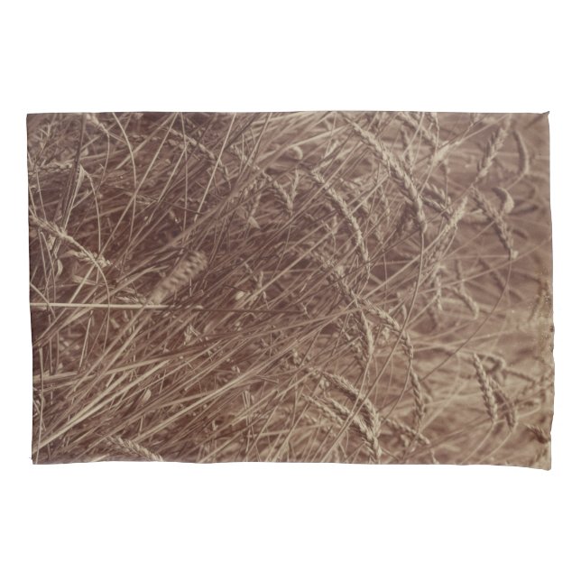 Weizenfeld (von Eugène Atget) Kissenbezug (Vorderseite-Links)