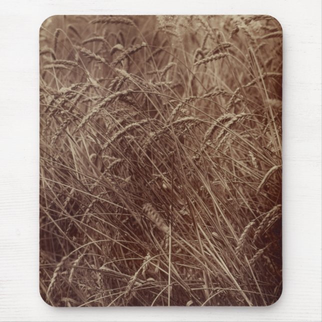 Weizenfeld (von Eugène Atget) Mousepad (Vorne)