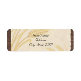 Weizengras auf Pergament