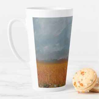 Weizenlandschaft Latte Cup Milchtasse