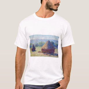 Weizenstapel (Ende Sommer), Monet T-Shirt