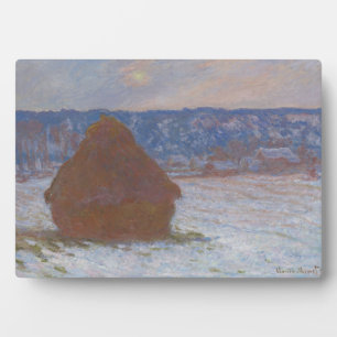 Weizenstück (Schneeeffekt, Tag der Besetzung) (189 Fotoplatte
