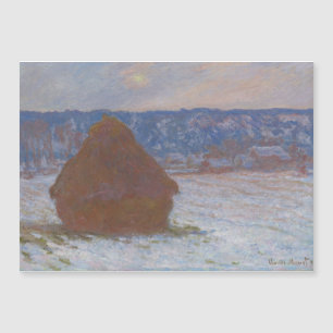 Weizenstück (Schneeeffekt, Tag der Besetzung) (189 Magnetkarte