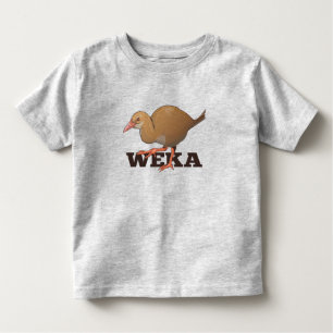 Weka New Zealand Bird Kleinkind T-shirt