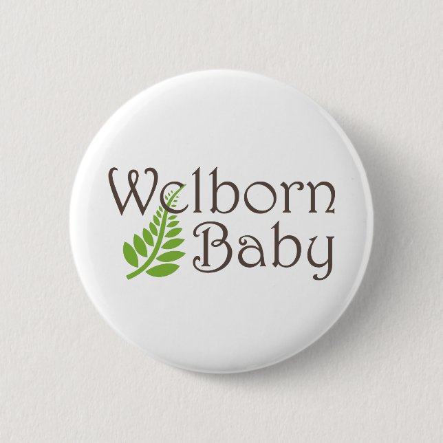 Welborn Baby-Knopf Button (Vorderseite)