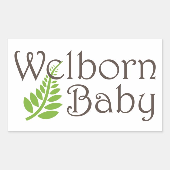 Welborn Baby Sticker (Vorderseite)