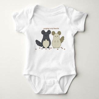 Welche Chinchillas Bestes tun: Bodysuit Baby Strampler