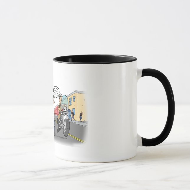 Welche ein bisschen Motorrad-Kundgebung ist diese? Tasse (Rechts)